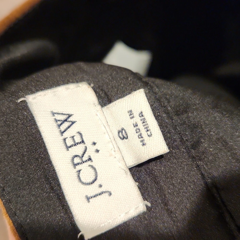 ❤️ NWOT! J CREW FACTORY A-LINE FAUX SUEDE MINI SKIRT, 8 AND 10 - Picture 8 of 12
